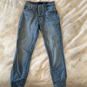 Lucky brand High Rise Bridgette Crop Jeans size 0